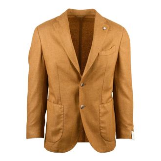 L.B.M. 1911 Hombre, Chaquetas, Naranja, Talla: S