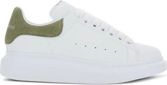 Alexander McQueen perforated-detail sneakers - Wit