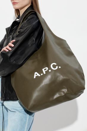 A.P.C. Shopper Bag Ninon, Womens, Green