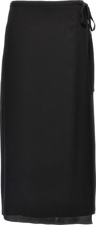 Theory Cl Tie Wrap Skirt