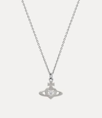 Vivienne Westwood Noella Pendant Necklace Silver Women