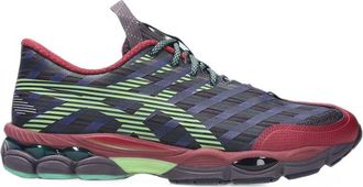 Asics Mesh Woven-panel Sneakers