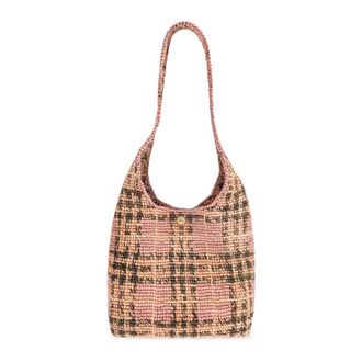 Burberry Shoulder Bags, female, Pink, Size: ONE SIZE Margate Small Bag