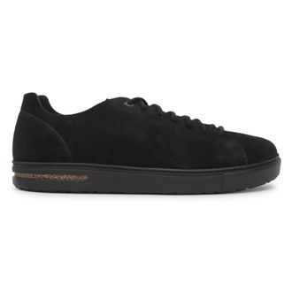 Birkenstock Bend Low Decon Nubuck Leather Unisex Comfort Trainers - Triples Black - Size:UK 10.5