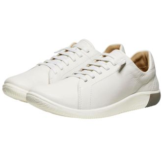 Keen KNX Leather Sneaker Star White/Star White 1028356 Womens