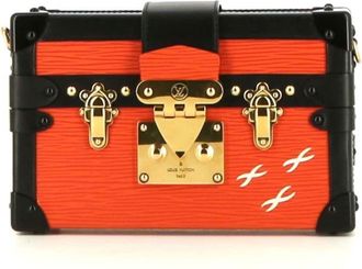 Louis Vuitton &Eacute;pi mini trunk bag - women - Leather - One Size - Orange