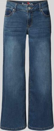 Buena Vista Jeans in verkürzter Passform in Blau, Größe M