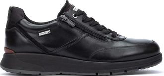Pikolinos Cordoba Lace-Zip Schoenen - Heren - Sneakers - Zwart - 40 EU - Leer - Schoenen