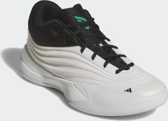 adidas Basketballschuh ADIDAS PERFORMANCE DAME X, Gr. 44,5, gr&uuml;n (zero metallic, core schwarz, court gr&uuml;n), Synthetik, Textil, Schuhe Basketballschuh, Signat