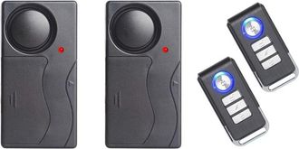 OEM Alarma Antirrobo (2 Unidades), Sensor De Movimiento Ajustable De Alta Sensibilidad De 110 Db, Sistema De Seguridad Antirrobo Para Puertas, Ventanas, B