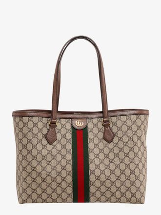 Gucci Borsa shopping Ophidia in tela spalmata con tessuto Supreme GG - GUCCI - gender_Woman