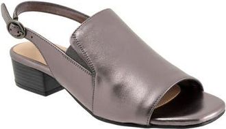 Trotters Nila Slingback Sandal in Pewter at Nordstrom, Size 9