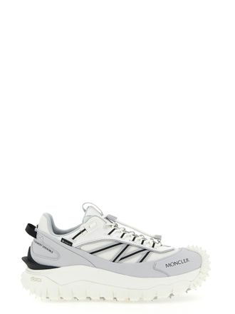 Moncler Gray Polyamide Athletic Mens Sneakers