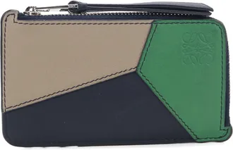 Loewe Beige Leather Coin Purse/Coin Case (Pre-Owned)