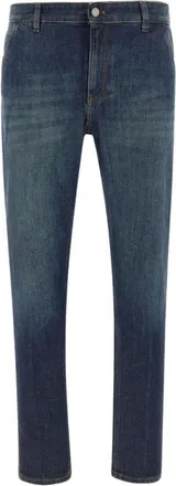 Pantaloni Torino Uomo, Jeans, Blu, W32, new