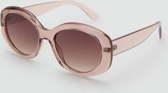 Mango Occhiali da sole montatura quadrata pesca - Donna - Taglia unica - MANGO