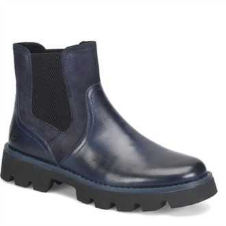 Born Womens Skyway Boots In Navy