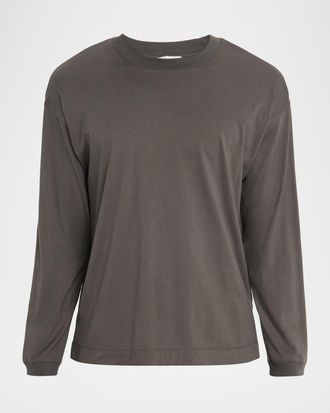 Frame Denim Mens Light Cotton Long-Sleeve T-Shirt