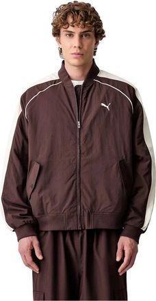 Puma T7 Bomberjack - Heren - Outdoorjassen - Bruin - M - Katoen - Fitness