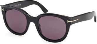 Tom Ford Authentieke Stijlvolle Brillen met Topkwaliteit - unisex - Zonnebrillen - Zwart - 54 MM - Accessoires