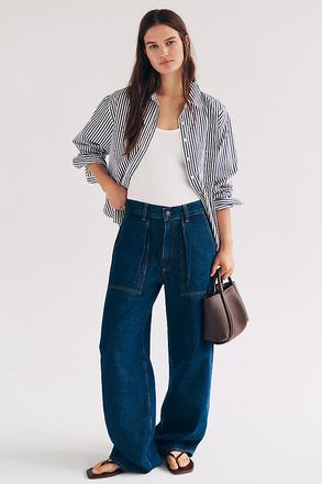 Maeve Shrunken Bennet Buttondown Shirt