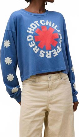 Daydreamer Red Hot Chili Peppers Tee In Denim Blue