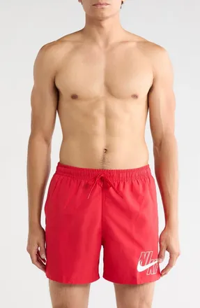 Nike Breaker Swim Trunks in University Red at Nordstrom Rack, Size Xx-Large