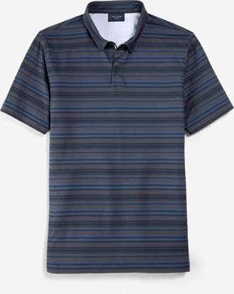 Cole Haan Mens Links Polo Shirt - Blue Size Medium