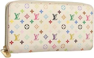 Louis Vuitton Pre-owned Canvas wallets - Dames - Vintage Accessoires - Wit - ONE Size - Vintage