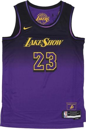 Nike Sportswear, male, Purple, Size: S City Edition Basketball Tank Top