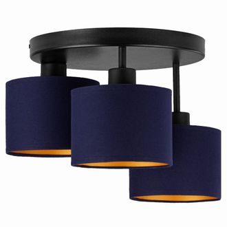 OEM Lampada Tornado Amr3k, Blu Navy E Oro
