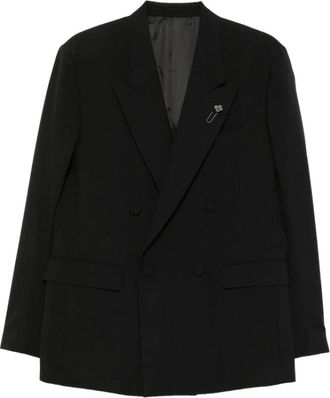 Lardini Hombre, Chaquetas, Negro, Talla: S