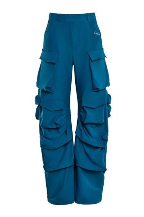 Winshape Sporthose WINSHAPE Functional Comfort Cargo Pants CP101C, Damen, Gr. XXL, Normalgr&ouml;ssen, gr&uuml;n (teal gr&uuml;n), 85% Polyester, 15% Elasthan, Hosen Sporthos