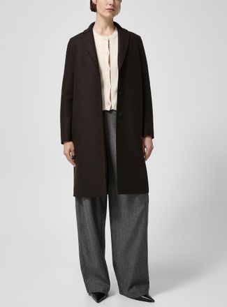 Harris Wharf London Womens Pure virgin wool overcoat