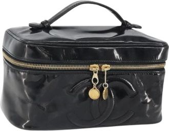 Chanel Pre-owned Handbags, female, Black, Size: ONE SIZE Pre-owned Vintage Handbag