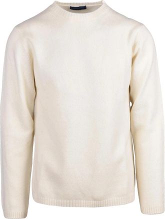 Daniele Fiesoli Crew Neck Pullover In Extrafine Merino Wool