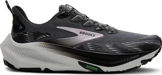 Brooks Womens Ghost Trail Running Shoes In Poppy Seed Black Pink