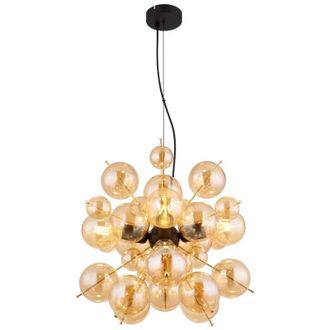 Globo Lighting lampada a sospensione - UDO - ambra - vetro - &Oslash; 52cm