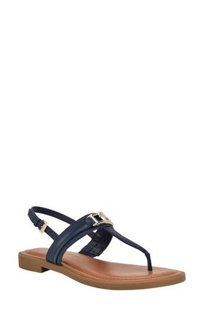 Tommy Hilfiger Cruman Slingback Sandal in Blue at Nordstrom, Size 8.5
