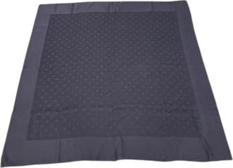 Louis Vuitton Pre-owned Vintage Zijden Sjaal - unisex - Vintage Accessoires - Blauw - ONE Size - Vintage