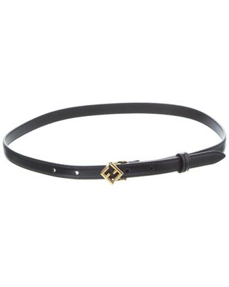 Fendi Fendi Ff Diamonds Leather Belt