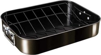 Berlinger Haus Bandeja Para Hornear Con Rejilla 41,5x32cm Berlinger Haus Negro Brillante Bh-7849