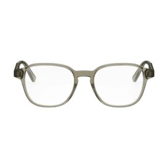 Dior Square Full Rim Eyeglasses - Green