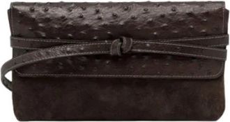 Gianni Chiarini Belty Clutch - Dames - Clutches - Bruin - ONE Size - Tassen