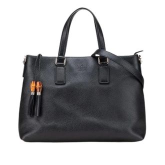Gucci Pre-owned Handbags, female, Black, Size: ONE SIZE Pre-owned Vintage Shoulder Bag