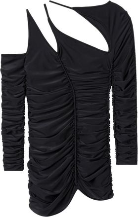 AZ FACTORY Black Cut-out Long Sleeve Top