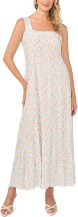 Vince Camuto Print Sleeveless Maxi Dress in Soft Crystal at Nordstrom, Size X-Large