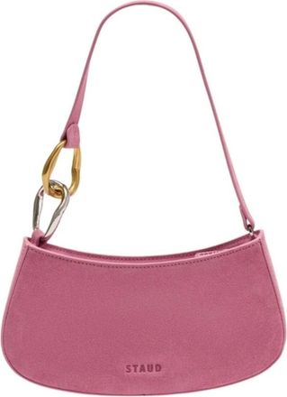 Staud Shoulder Bags, female, Pink, Size: ONE SIZE Ollie Shoulder Bag