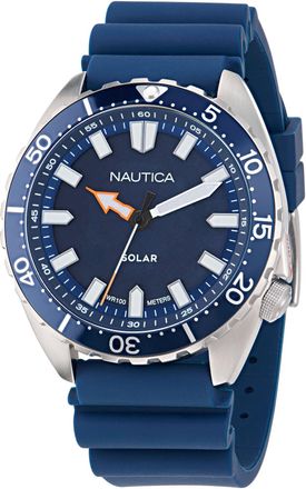 Nautica Mens Nautica Vintage Silicone Watch