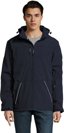SOLS Heren Rock gewatteerd Soft Shell jack (Franse marine)
